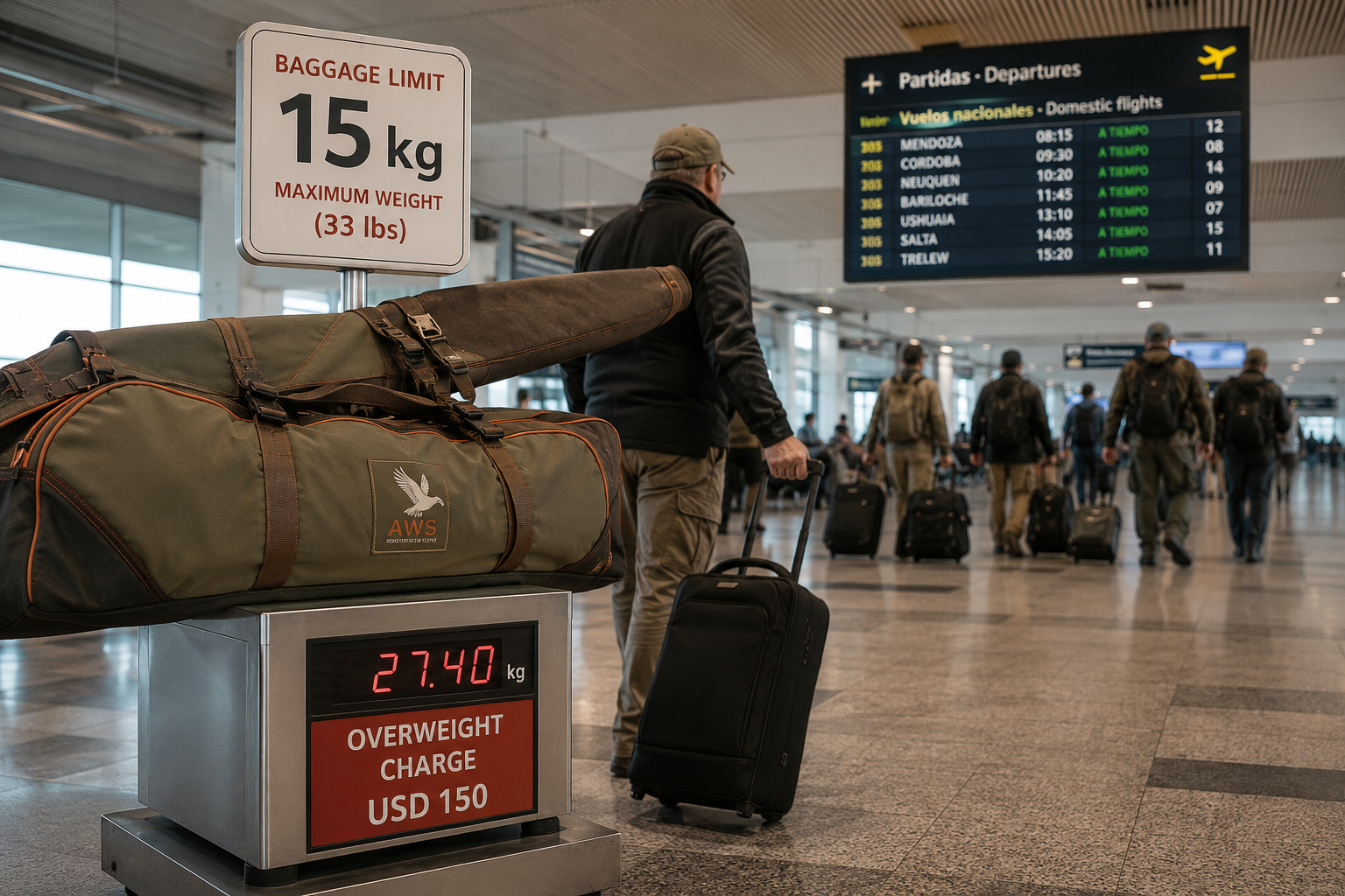 The True Cost of Domestic Flights for Hunters in Argentina