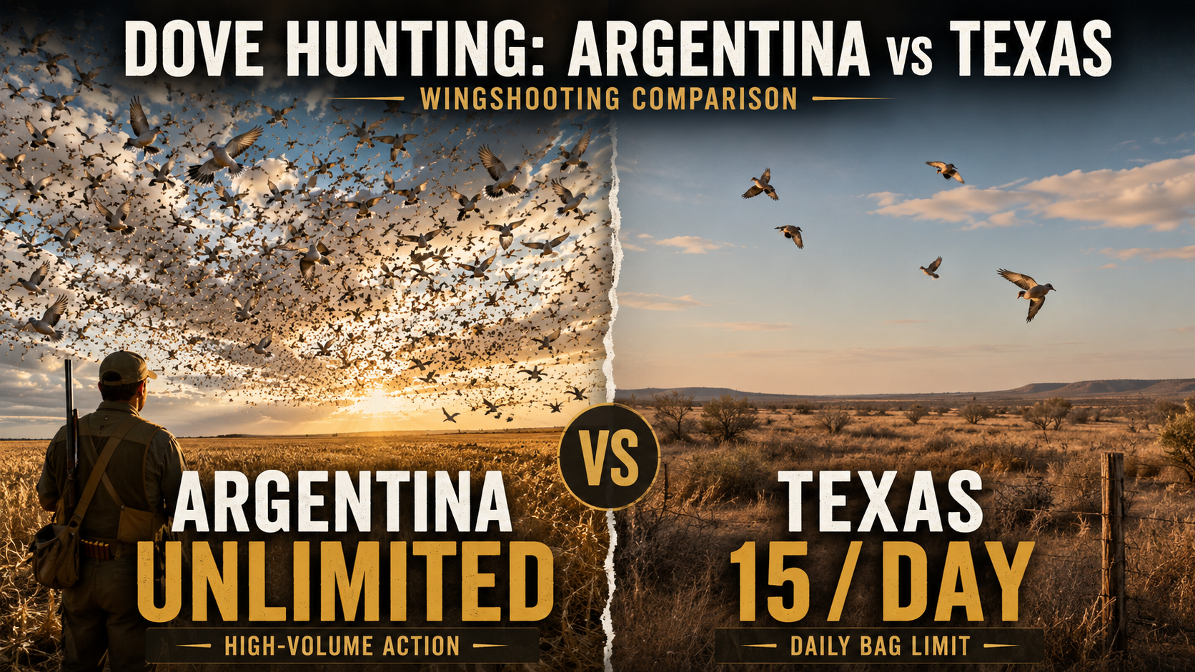Dove Hunting: Argentina vs Texas Wingshooting Comparison