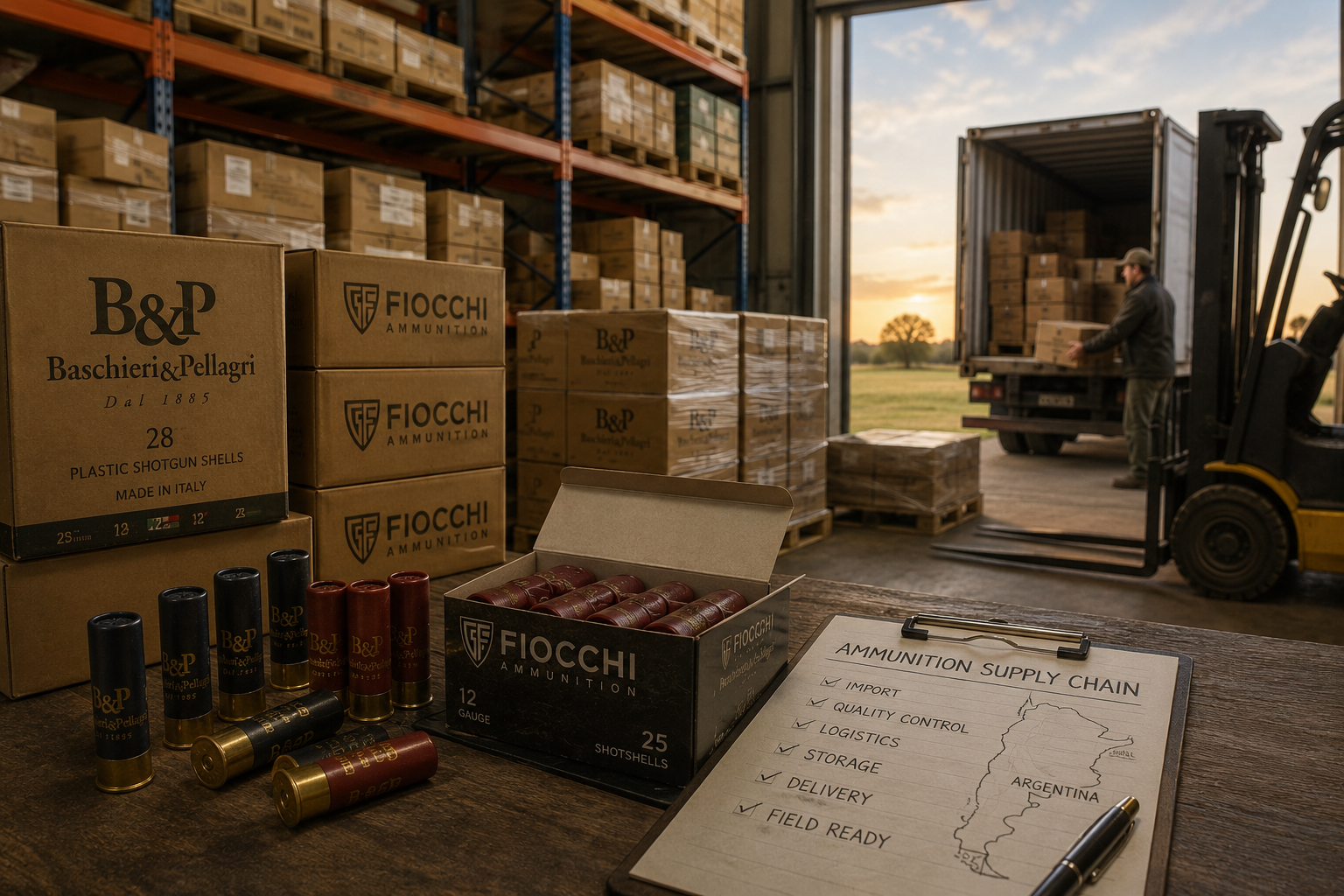 The Ammunition Supply Chain: Fueling Argentina's Dove Lodges