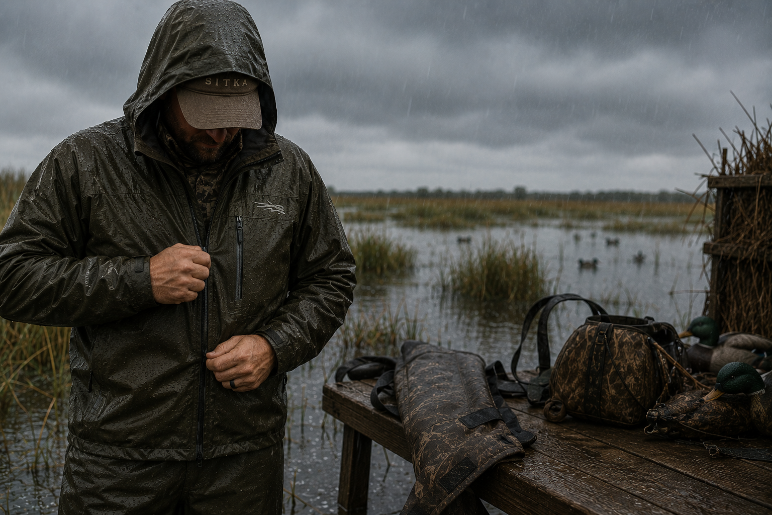 Rain Gear for the Duck Marsh: Breathability vs Waterproofing