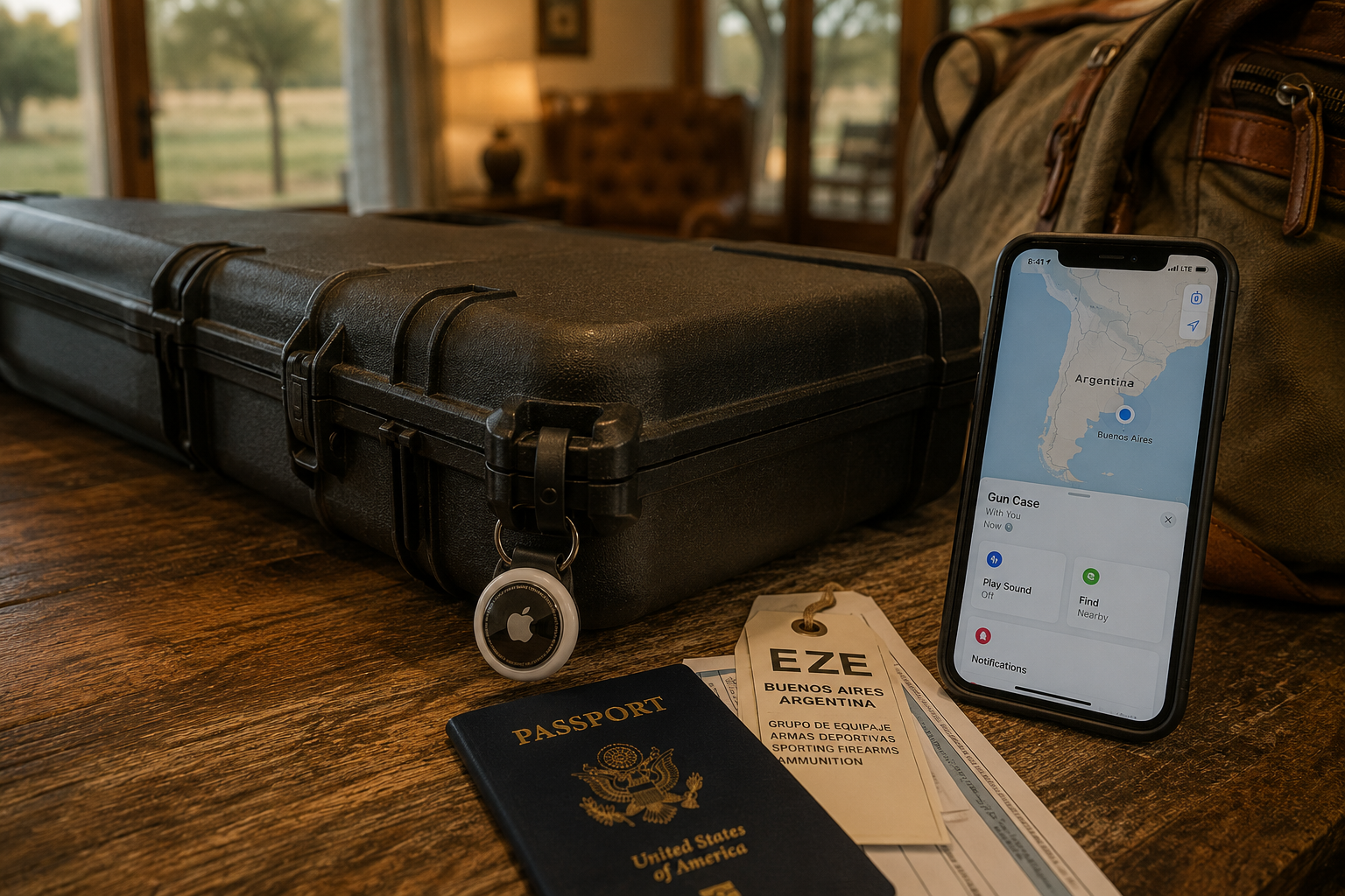 Tracking Your Gun Case: Using AirTags for Argentina Travel