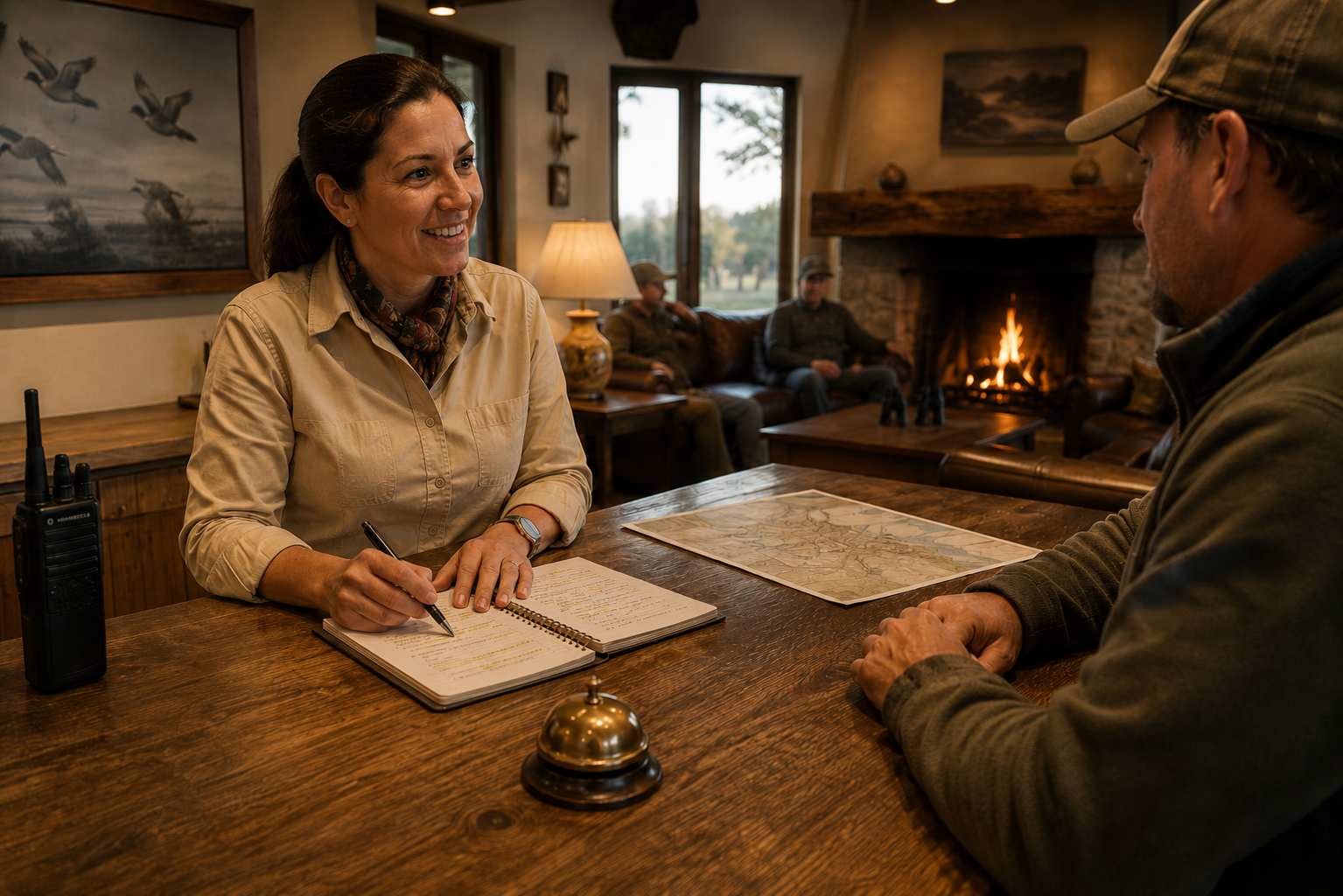 The Estancia Hostess: The Vital Bilingual Link