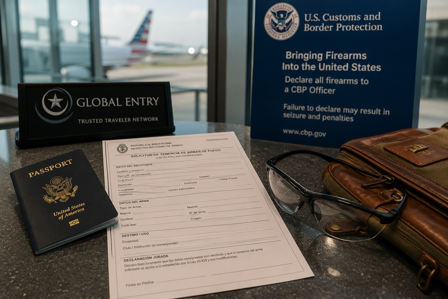 Global Entry and Firearms: Returning to the US from Argentina